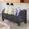 Estante de Almacenamiento para Gabinete de Baño con Ruedas para Detergente de Lavandería, Organizador de Artículos de Tocador para el Hogar