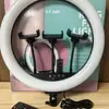 Luz de preenchimento LC360 ajuste por toque controle remoto Ajuste Luz de beleza 14 polegadas três posições para celular Nova luz de preenchimento para live