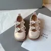 Zapatos de Cuero para Niños Zapatos de Cuero para Niñas 2026 Nuevos Primavera y Otoño Princesa Niños Suela Suave Bebé Moda Lazo Zapatos Individuales