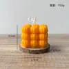 Cubo de Rubik de Calabaza de Halloween Transfronterizo Vela Aromática Decoración Creativa Divertida para el Hogar Regalo de Fiesta Souvenir Calabaza