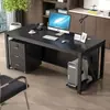 Escritorio de oficina para personal, escritorio de computadora para una persona, escritorio de oficina simple, escritorio de escritura moderno minimalista para el hogar, escritorio de entrenamiento