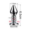 Se não houver parafuso diamantado, ele precisa ser equipado com plugue anal de silicone de metal diamantado ou cauda, cabeça separada destacável e destacável