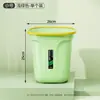 Lixeira Doméstica com Logo Personalizável, Lixeira Criativa para Cozinha, Lixeira para Banheiro de Hotel, Lixeira para Banheiro Público, Lixeira para Sala de Estar
