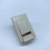 MS733-1 trava plana de plástico bege, fechadura para porta de armário elétrico, trava de plástico para porta dupla, novo Push Lock