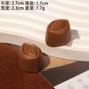 Estilo Japonês Artificial Sobremesa de Chocolate Hokkaido Brinquedo Comida Resina Acessórios de Chocolate DIY Ímã de Geladeira Acessórios de Joalheria
