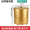 Cubo de Quema de Oro Cubo de Incineración Cubo Yuanbao Cuenca para Quemar Papel Moneda del Hogar Cuenca de Recolección de Tesoros Horno de Incineración Cubo de Quema de Oro de Acero Inoxidable