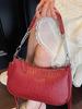 Bolso tipo baguette de nicho de alta gama para mujer 2025 Nuevo bolso de axila bolso de hombro moda femenina bolso de mano casual