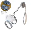 Cuerda de Tracción Vedal para Perros Mascota Dibujo Animado Lindo Pequeño y Mediano Tejido de Nylon Paseo de Perros Teddy Koji Antirrotura Gratis
