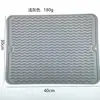 Aislamiento de silicona de alta calidad, tapete de silicona, tapete grande para mesa, tapete impermeable para escritorio, tapete antideslizante, tapete de silicona para drenaje, fabricantes, en stock