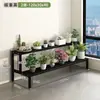 Soporte de Flores para Balcón Multicapa Suculentas Patio de Pie Multicapa Tipo Escalera Impermeable a Prueba de Óxido Interior Exterior Soporte de Flores de Hierro Forjado