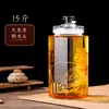 Garrafas de Vidro para Infusão de Álcool, Frascos de Vidro de Ginseng de Alta Qualidade para Vinho Medicinal, Garrafas de Bebida Vazias, Recipientes de Vinho Selados com Torneira