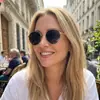Gafas de Sol Redondas Metálicas de Moda Transfronterizas, Estilo Retro para Mujer Protección UV Protección Solar para Rostro Pequeño Ins Gafas de Sol de Estilo de Alta Gama