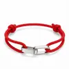 Producto Transfronterizo Más Vendido en Europa y América: Pulsera de Acero Inoxidable Chapada en Oro con Doble Anillo Entrelazado Grabado para Pareja, Pulsera Tejida Estilo Milanes Hecha a Mano