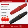 Máquina de solda alça de solda fio conector rápido conector de cabo estilo europeu acoplador macho e fêmea plug tomada terminal