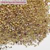 Manicure Cor Champanhe de Alta Qualidade com Fundo Afiado e Strass Mini Pequeno Redondo Imitação Tcheca DIY Pilha de Diamantes Yiwu Joias para Manicure