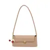 Bolso de axila texturizado casual retro para mujer 2025 nuevo de verano bolso de hombro de nicho francés bolso baguette de moda