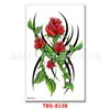 Pegatina de Tatuaje Pegatina de Tatuaje para Mujer Flor Brazo Medio Brazo Set de Pegatinas de Tatuaje