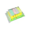 Sacos Transparentes com Zíper Fosco para Roupas Sacos de Embalagem para Roupas Roupas Infantis Roupa Íntima Meias Sacos Plásticos Espessados para Comércio Transfronteiriço