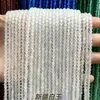 Suministrado directamente por el fabricante: cuentas redondas pequeñas de piedra natural, cuentas de arroz, cristal, turmalina, cuentas redondas de ágata, materiales hechos a mano para DIY, accesorios para pulseras