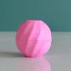 Bálsamo Labial Rellenable Directo en Tubo 7g, Exfoliante Esférico de Vaselina, Tubo de Cera Labial de Dibujos Animados, Tubo de Pintalabios, Caja, Bálsamo Labial Esférico DIY para Niños