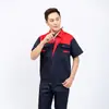 Ropa de Trabajo de Verano Delgada de Color Bloqueado de Manga Corta al por Mayor Ropa de Trabajo para Reparación de Automóviles para Hombre Ropa de Protección Laboral para Taller Ropa de Trabajo Traje Personalizado