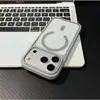 Estuche de Carga Magnética Acrílico Transparente y Suave con Bordes Suaves Adecuado para iPhone 17, Funda Protectora Anticaídas para Apple 16