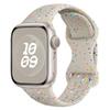 Correa de silicona para Apple Watch con hebilla de mariposa arcoíris Color Point, correa de silicona Ultra para iwatchSE9 Generation