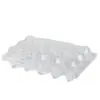Bandejas de Huevos en Stock Mascotas Transparente Desechable Caja de Empaque para Huevos de Pato Caja de Plástico para Huevos de Codorniz Caja de Empaque para Huevos Conservados