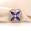 Zhuzi Nuevos Accesorios de Flor de Cristal Multicolor Accesorios para Joyería DIY Pegatinas para Funda de Teléfono Móvil Salida de Aire de Coche Accesorios de Diamante