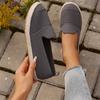 Comercio Exterior Nuevo Talla Grande Malla Plano Transpirable Una Sola Capa Zapatos de Mujer Transfronterizo Suela de Cuerda de Cáñamo Calzado Ligero Perezoso Wish