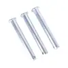 Eje de Pasador Galvanizado Grado 4.8 con Cabeza Plana, Eje de Pasador de Posicionamiento Tipo Ab, Eje de Pasador Cilíndrico de Acero al Carbono con Agujero M6-M20