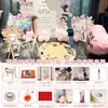 Decoración Primer Cumpleaños Hello Kitty Fondo Escenario Hello Kitty Infantil Atmósfera Tablero Kt Personalizado Corea
