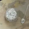 Estilo Ins Ultra-Delgado Material para Uñas de Lentejuelas Polvo de Cebolla Picada Accesorios para Uñas con Lentejuelas de Atmósfera para Uñas Cortas con Polvo Astringente