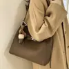 Bolsa Tote Personalizada, Simples e Fashion, Textura Casual, Nova Bolsa de Ombro Transversal, Bolsa Feminina Tendência Inverno 2026