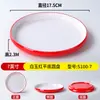 Vajilla de Melamina Restaurante de Fondue Set de Platos para Platos Fríos Plástico Creativo Moderno Restaurante Buffet Barbacoa Plato para Guarniciones Uso Comercial