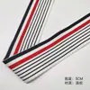 Banda elástica jacquard inglesa de 5 cm, banda elástica tejida fija, fábrica de bandas elásticas, suministro en stock multiespecie