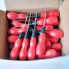 G149 punzón de mango rojo acero inoxidable cono recto de mil vías mango de calabaza de mil vías 1 yuan 2 puesto de abarrotes
