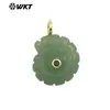 Wt-P2051 Lindo Colgante con Forma de Concha de Piedras Preciosas Coloridas Cristal de Fresa Lapislázuli Accesorios Semi-Terminados Hechos a Mano