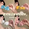 Pendientes con Colgante de Flor de Tela Estilo Verano Playa Vacaciones Pendientes Estilo Bosque Frescos Dulces para Mujeres 2026