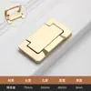 Nova Puxador Oculto para Gaveta Montado na Superfície Preto Puxador de Porta de Guarda-Roupa Dourado Tatami Puxador Plano Invisível