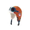 Chapéus de Inverno Quentes para Crianças Meninos, Estilosos Chapéus Aviador Lei Feng para Crianças Maiores, Chapéus Cobertura para Cabeça Protetores de Orelha para Outono e Inverno Meninas