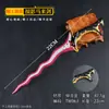 Zona Oscura T-Force Arma 22cm Espada Malaya Sombra Metal de Aleación Prop Cool para Niño Figura Sin Filo