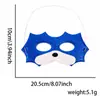Máscara Animal para Crianças Decoração de Baile de Máscaras Máscara para Olhos de Meio Rosto Adereços de Máscara para Performance em Festival de Jardim de Infância