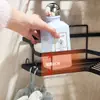 Wow-wow Estante de Almacenamiento Cosmético de Esquina sin Taladro Montado en Pared Estante de Almacenamiento Triangular para Baño y Tocador del Hogar