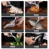 Tijeras de Cocina de Acero Inoxidable para Barbacoa, Pescado, Carne y Corte de Huesos de Pollo Resistentes