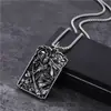 Collar de Hip-Hop Europeo y Americano Dominante de Moda Marca Acero de Titanio Estilo de Moda para Hombre Cadena de Suéter de Aleación Colgante Joyería Cubano