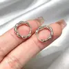 Pendientes de Cuentas de Oliva de Arroz de Seis Granos para Mujer 2026 Verano Nueva Moda Venta Caliente Transfronterizo Estilo Minimalista Pendientes de Nicho de Lujo Ligero