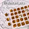 Outono e Inverno Mais Vendidos Diamante de Vidro Imitação K9 Maillardka 10mm Quadrado Gordo Fundo Pontiagudo Diamante Acessórios para Nail Art