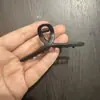 Clip Metálico Negro Discreto Pinza Cuadrada Grande para el Cabello para Mujeres Pinza de Tiburón Coreana Pinza para el Cabello Accesorios para el Cabello