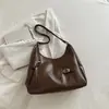 Mochila Tote de Gran Capacidad Estilo Coreano Retro para Mujer Diseño Sencillo de Nicho Bolso de Mano Cotidiano Sencillo Bolso de Hombro